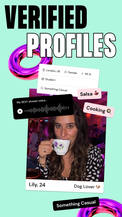 Thursday: Dating app & events Screenshot