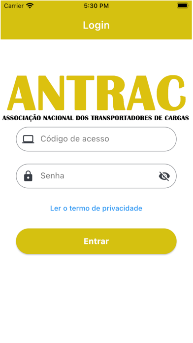 Vistoria ANTRAC Screenshot