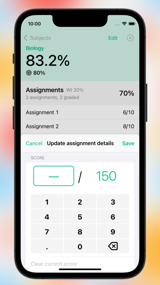 #2. Grade Calculator (iOS) 由: Terran Kroft