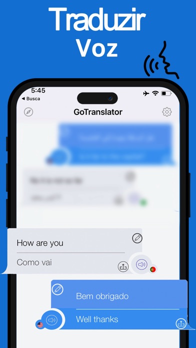 Tradutor de Voz Texto Tradução
