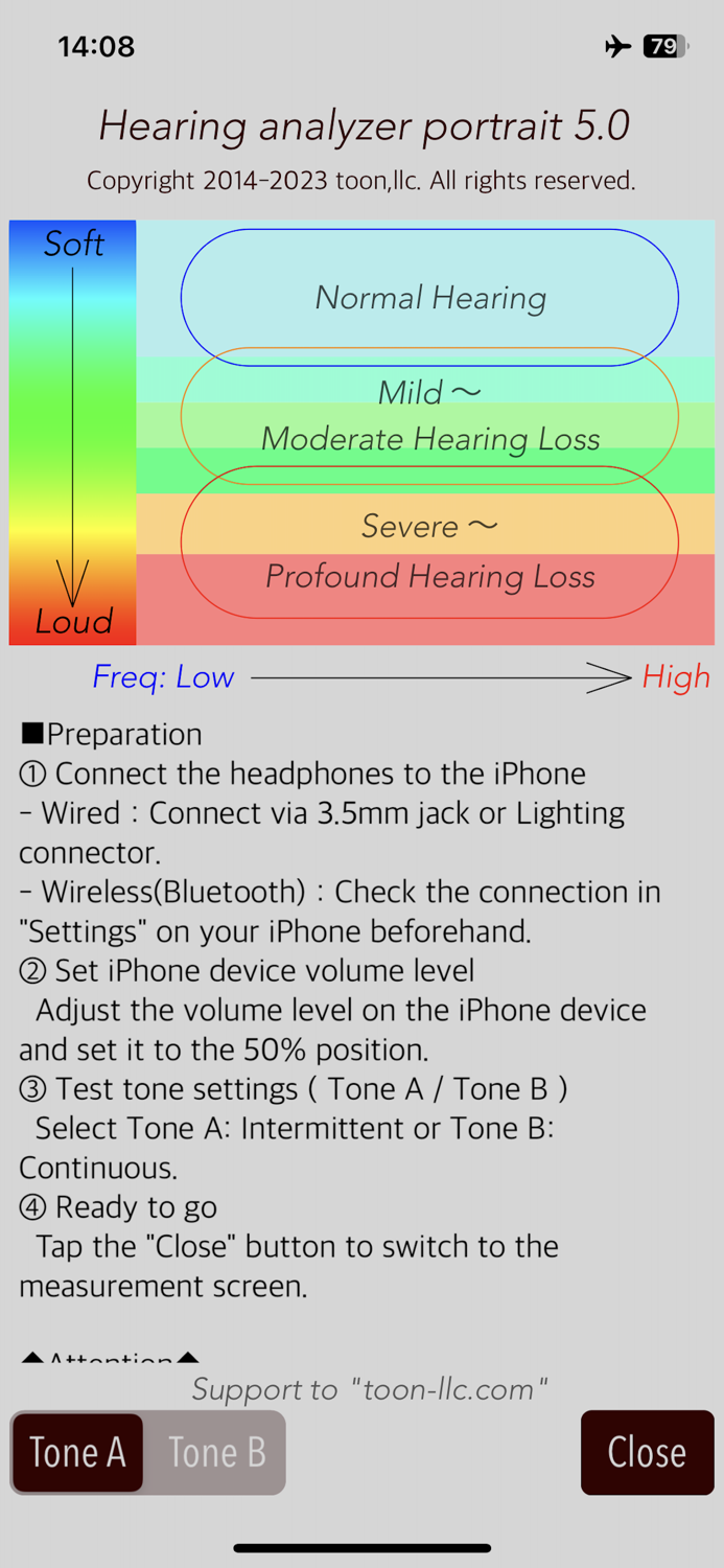 Hearing Analyzer Portrait
