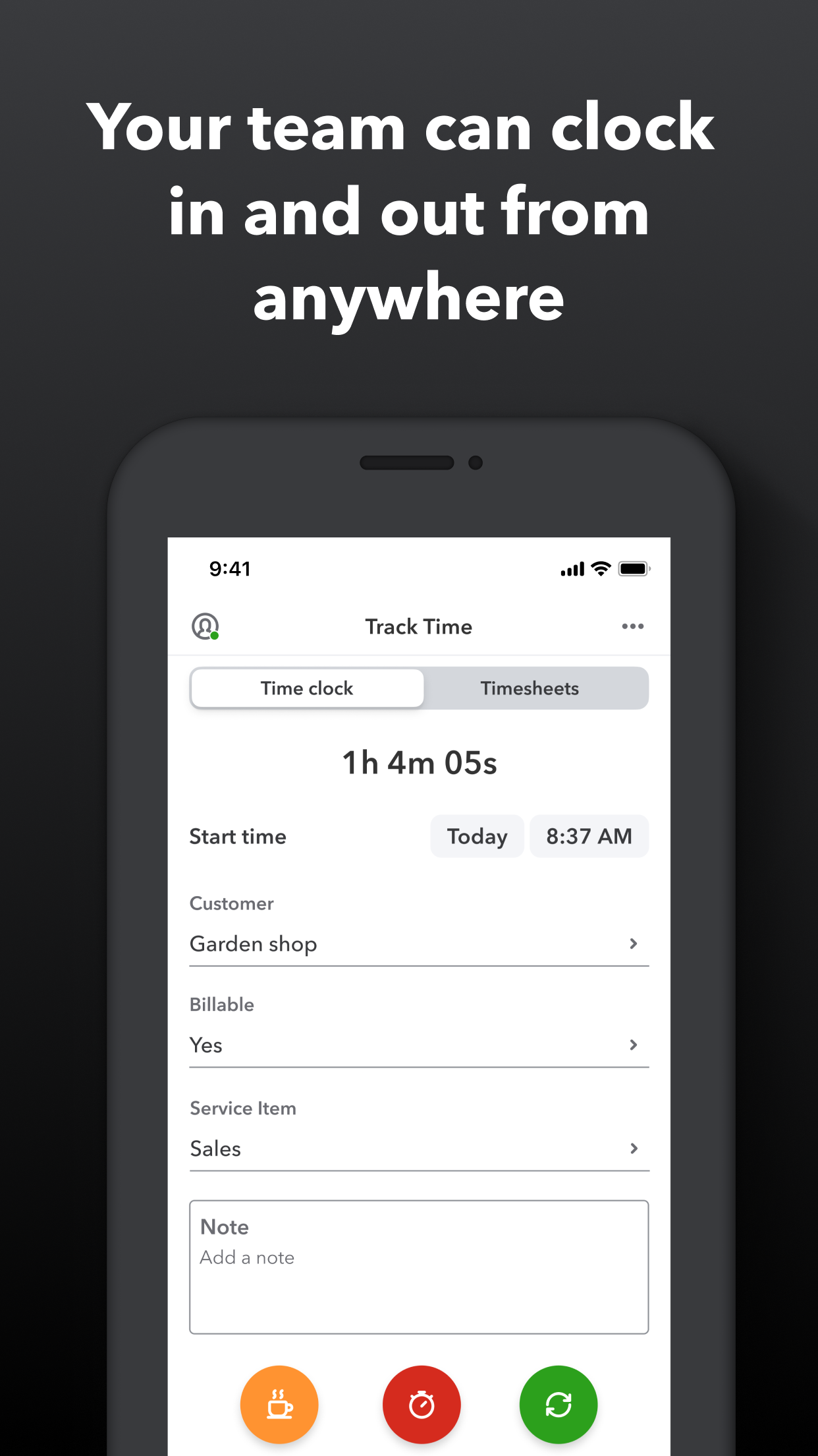 QuickBooks Workforce screenshot 2