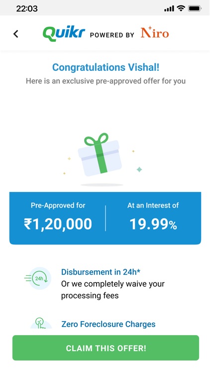 Niro - Instant Personal Loans! screenshot-6