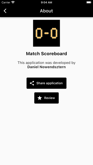 Match Scoreboard Screenshot