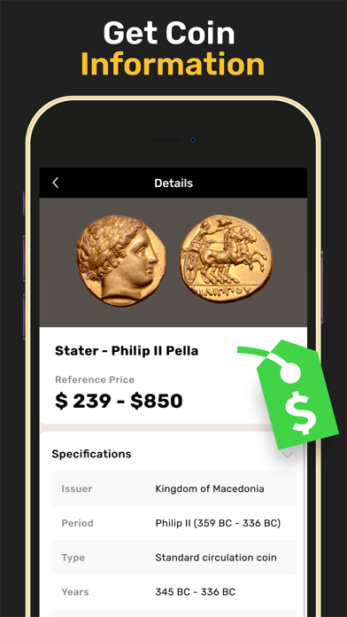 Coin Identifier & Coin Valueのおすすめ画像3