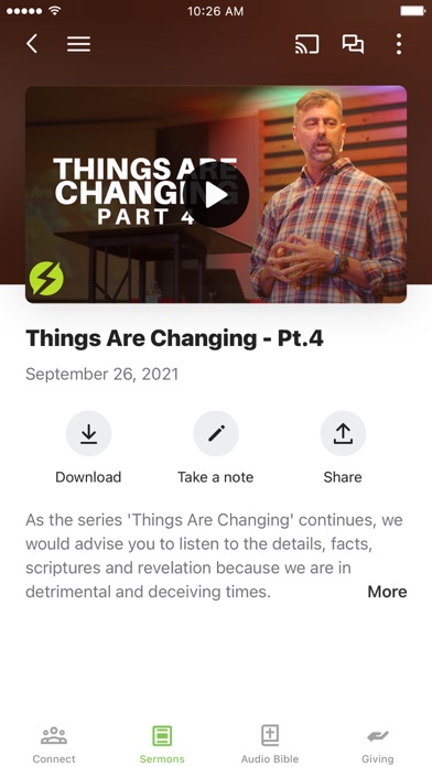 Power House Church App Screenshot