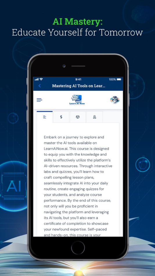 #3. Learn AI Now (iOS) Podle: Christopher Lassiter