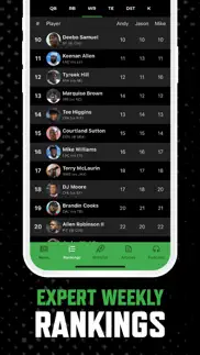 the fantasy footballers iphone screenshot 2