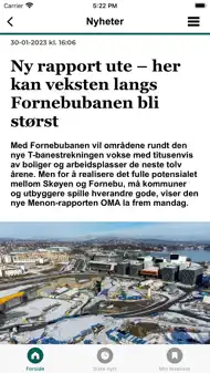 EiendomsWatch Norge iphone bilder 1