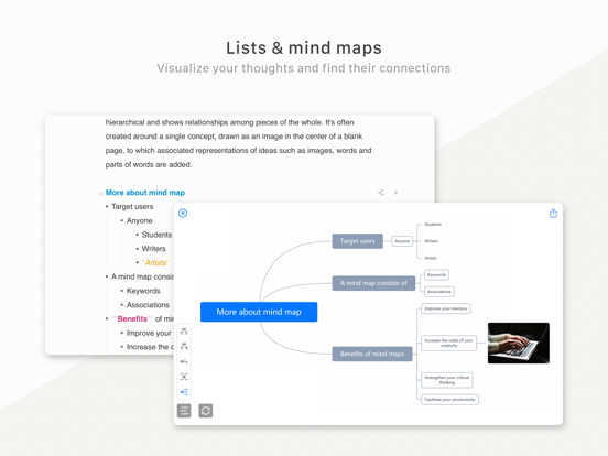 Effie: Write, Mindmap & Note screenshot 2