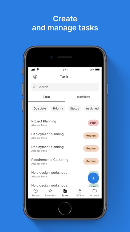 Alfresco Mobile Workspace
