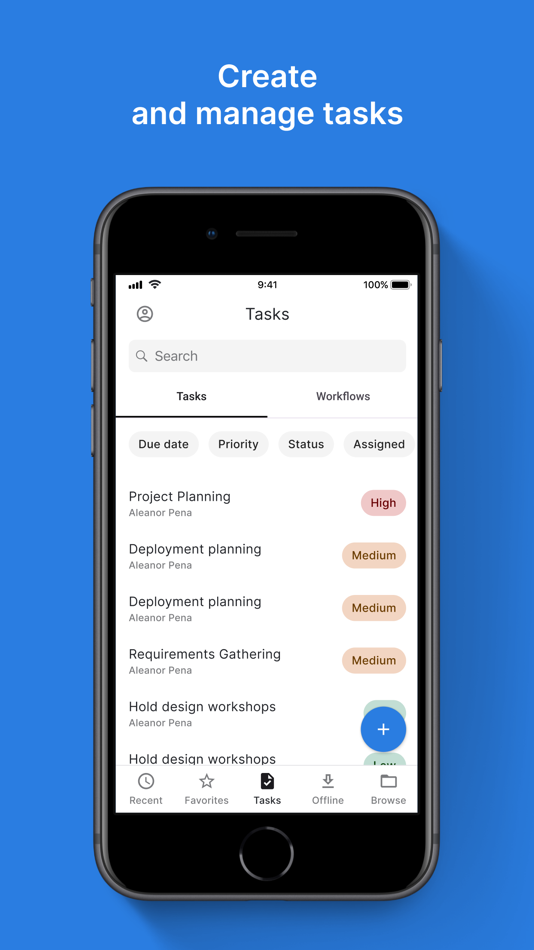 #3. Alfresco Mobile Workspace (iOS) 由: Hyland Software, Inc.