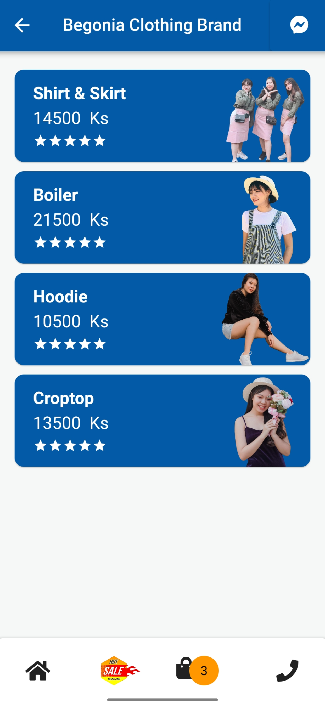 Begonia Clothing Brand screenshot 4