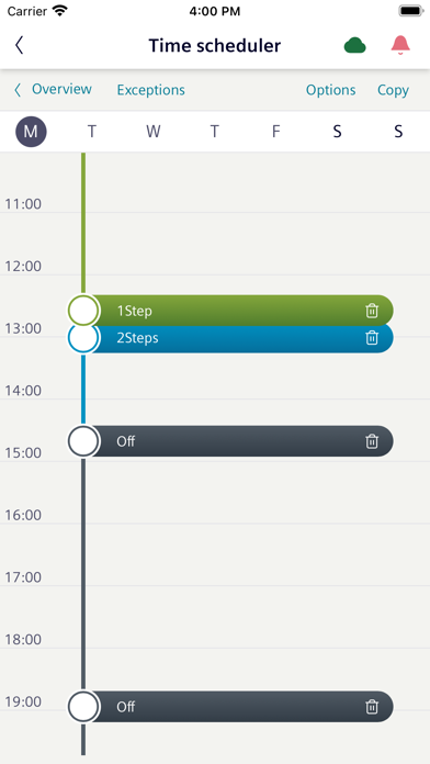Climatix smartHMI Screenshot