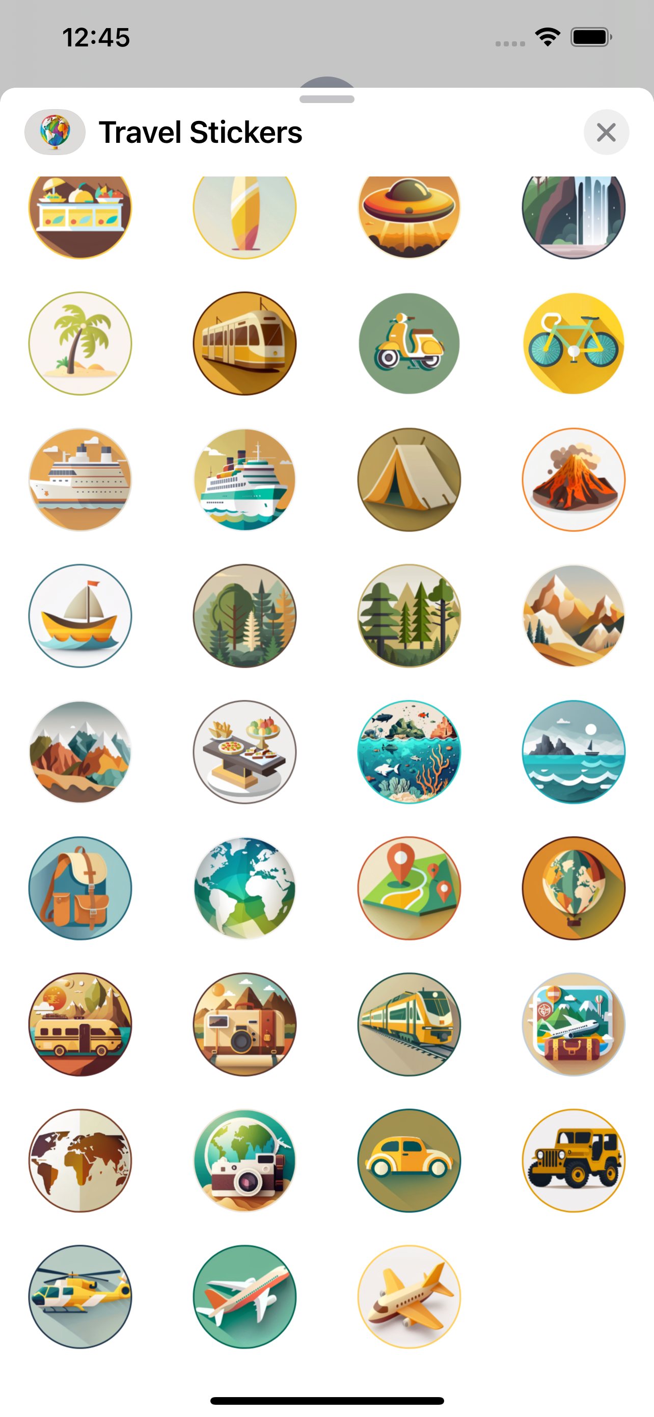 Travel Sticker Pack