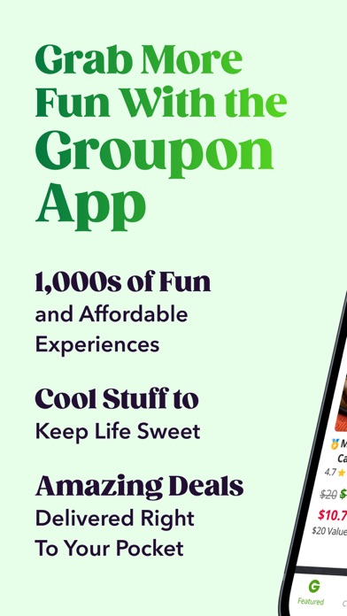Groupon - Local Deals Near Me Screenshot