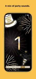 New Year Noisemaker Countdown screenshot #4 for iPhone