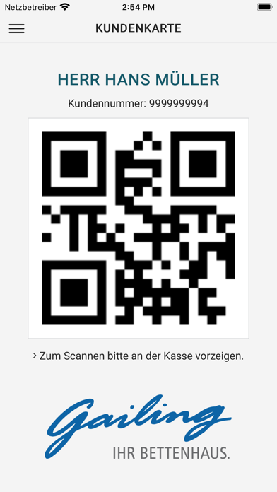 Bettenhaus Gailing Bietigheim Screenshot