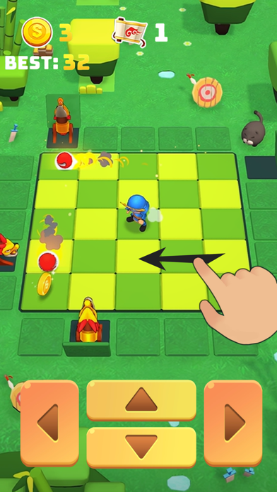 Ninja Adventure - Dodge Game Screenshot