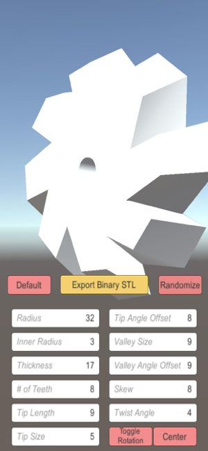 ‎Gear Creator Pro Screenshot