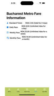 bucharest subway map iphone screenshot 3