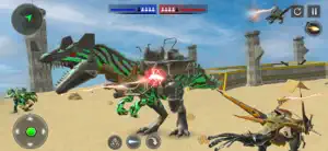 Dino Robot War Transformation screenshot #2 for iPhone