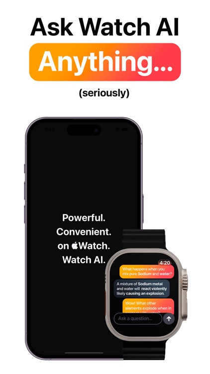 Watch AI: AI on your wrist screenshot-3