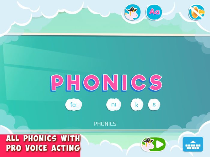 ABC phonics games for Kids 2-6