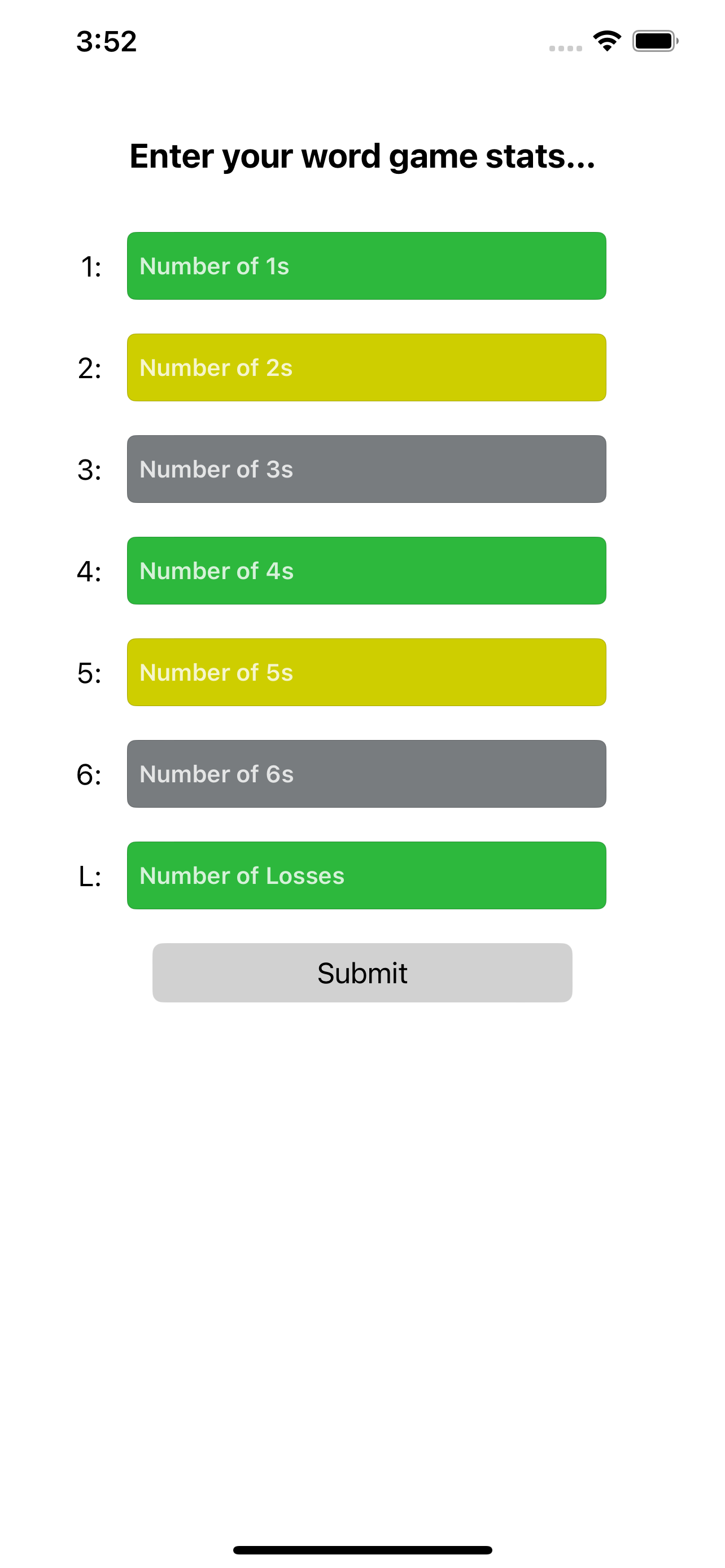 Word Game Average Calculator