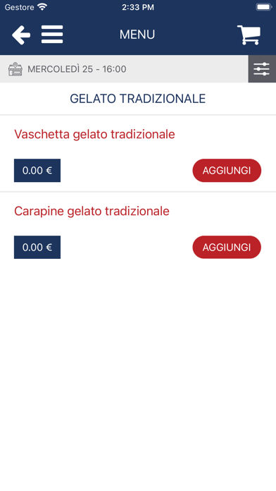 Gelato per locali Screenshot