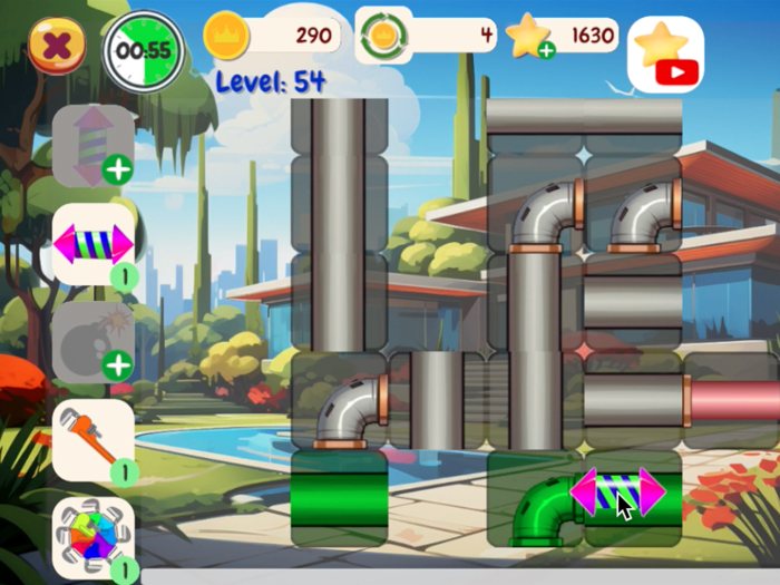 Decor life Pipe game