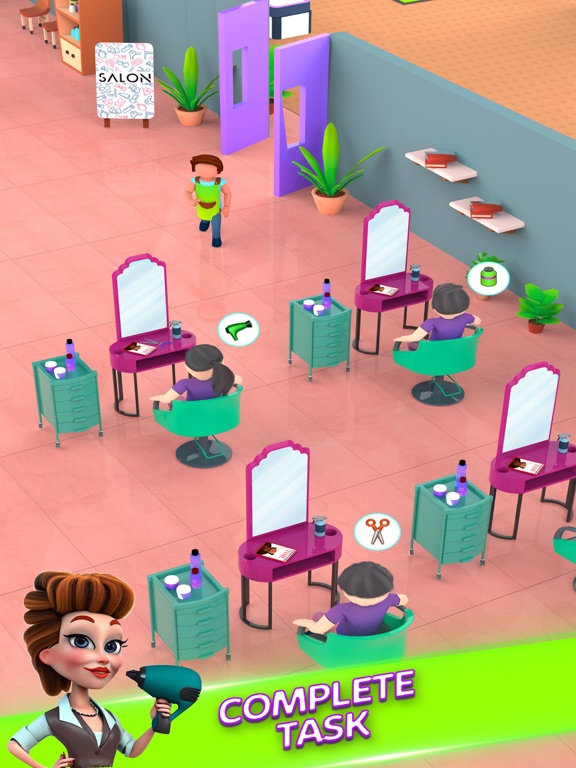 Screenshot #6 pour Idle Barber Shop Game - Tycoon