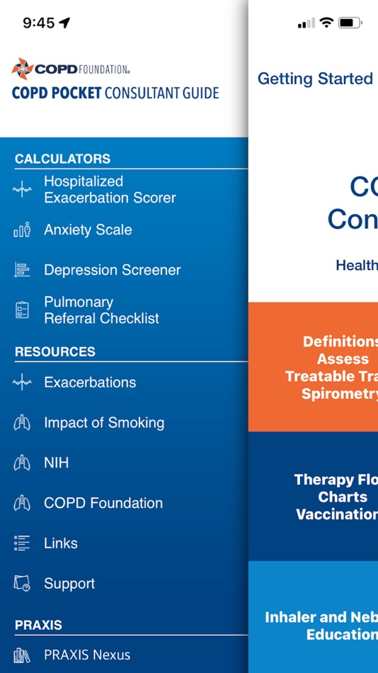 #6. COPD Pocket Consultant Guide (iOS) 来自: COPD Foundation