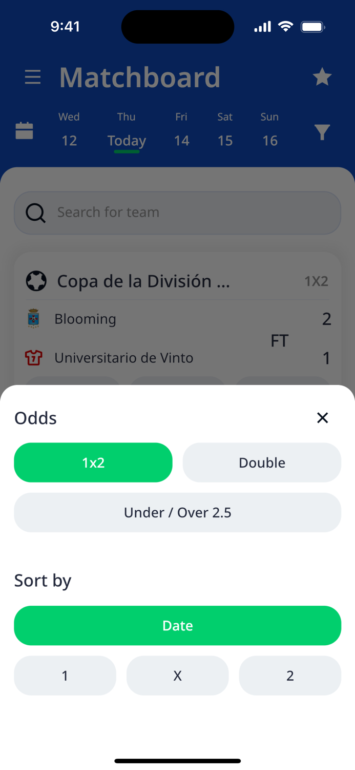 Esportes da Sorte - Soccer App