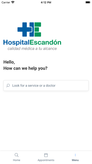 Hospital Escandón Screenshot