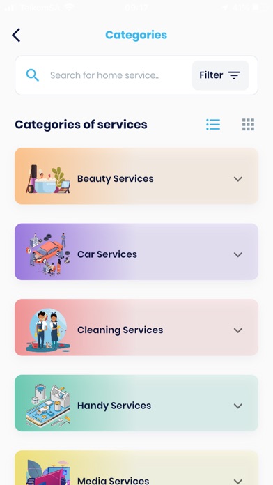 Spaza Services Screenshot