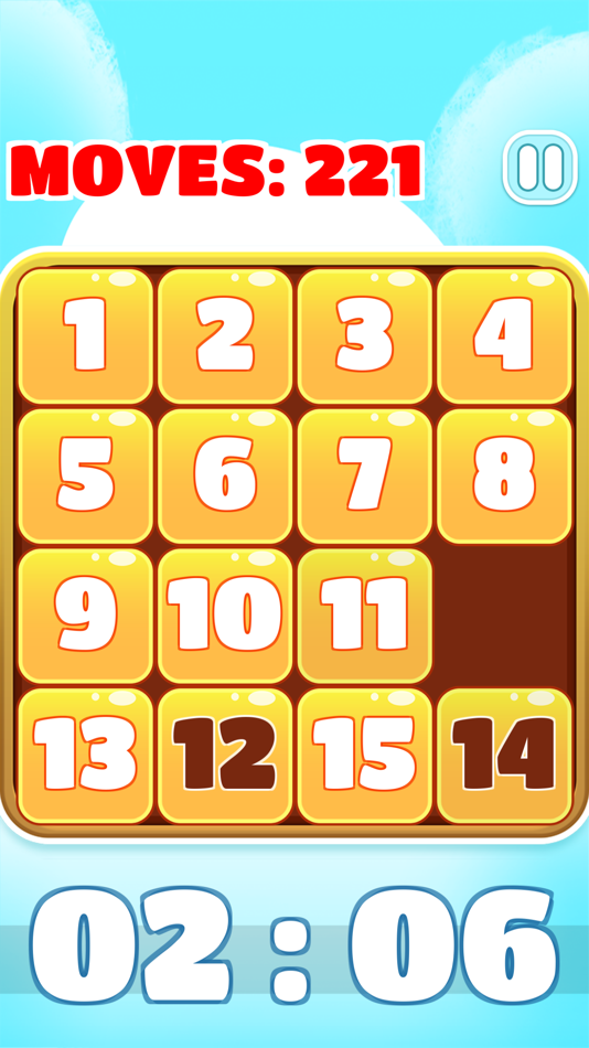 #2. Slide Puzzle Classic Number (iOS) 由: 婷 汤