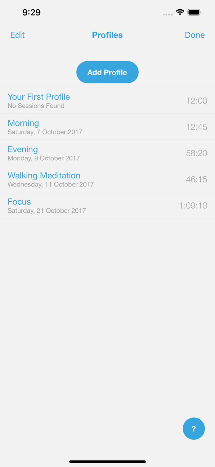 Simple Zazen Meditation Timer