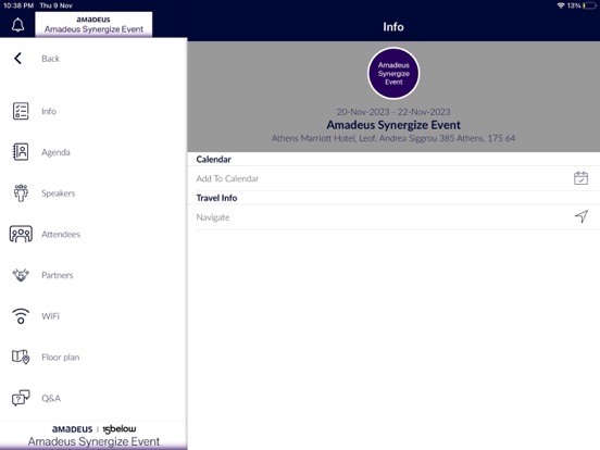 Screenshot #6 pour Amadeus Global Events