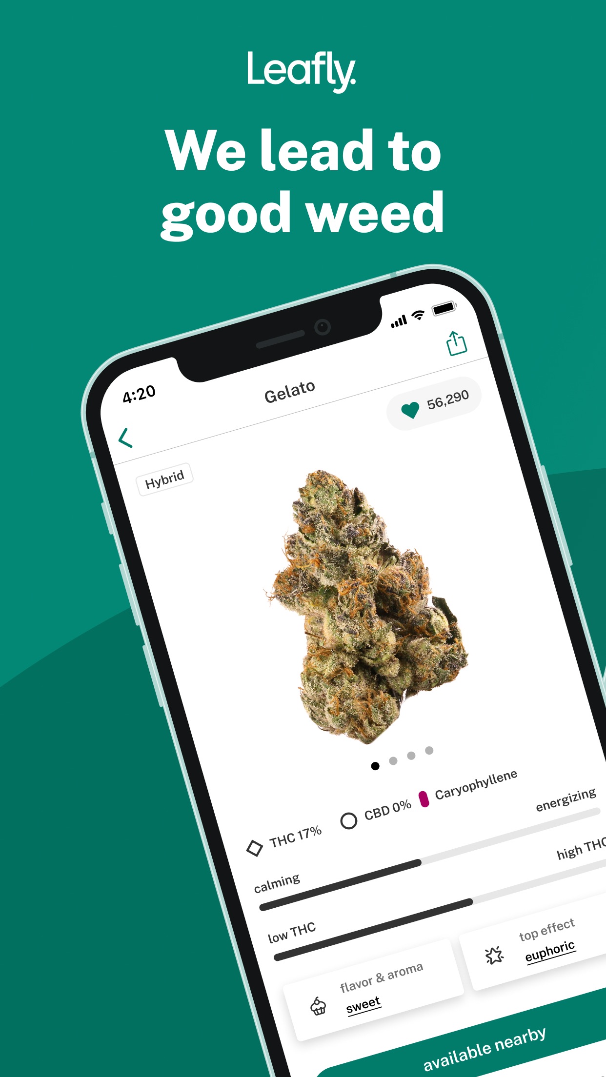 Leafly: Find Weed Near You screenshot 1