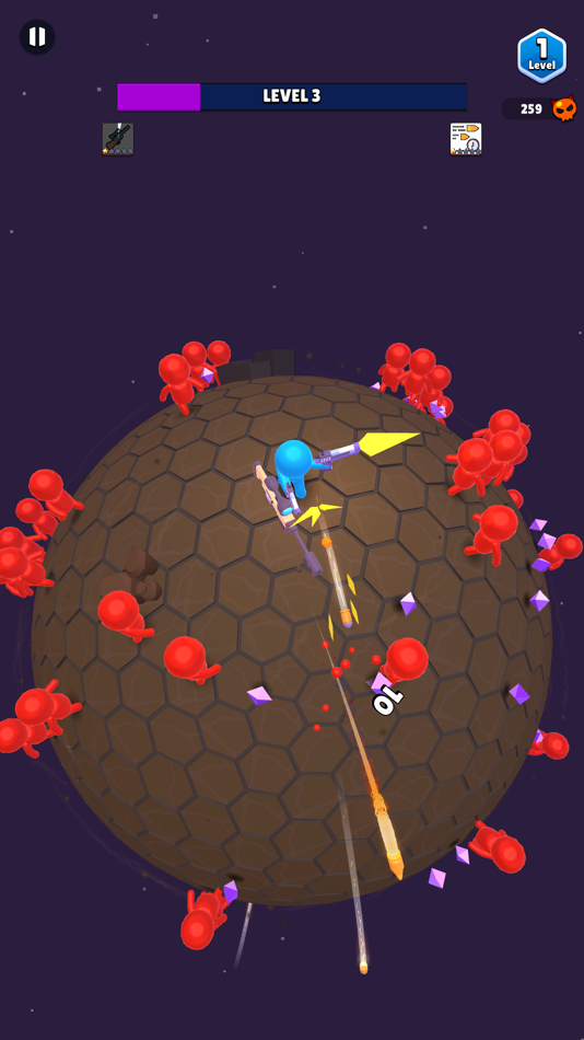 #1. Planet Exterminator (iOS) 由: FUBU GAMES OYUN YAZILIM VE BILGI TEKNOLOJILERI TICARET LIMITED SIRKETI