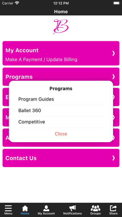 Barb's Centre For Dance Screenshot