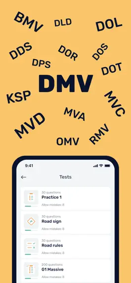 Game screenshot DMV Permit Practice Test - Hub apk
