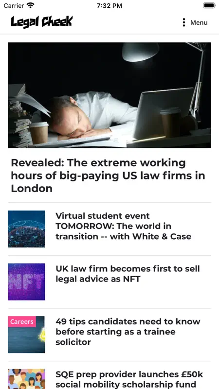 Legal Cheek screenshot 4 of 7