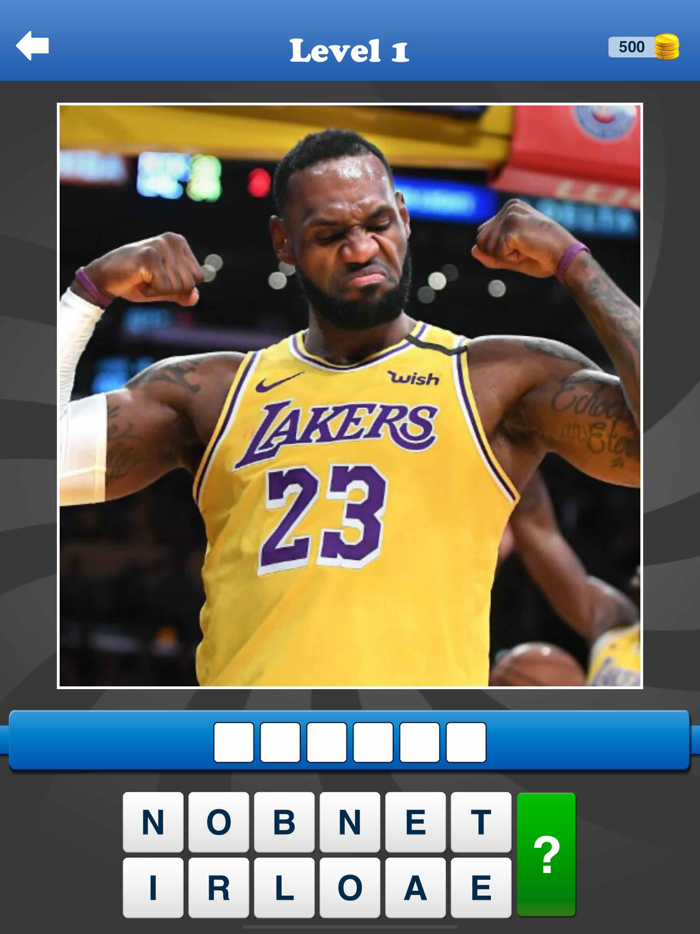 Whos the Player Basketball App