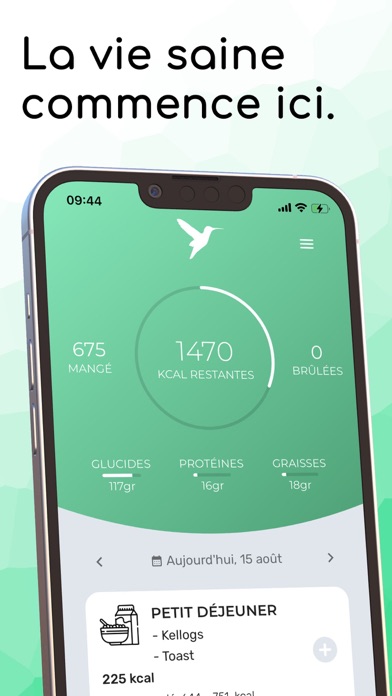 Screenshot #1 pour Compteur de Calories - Maigrir