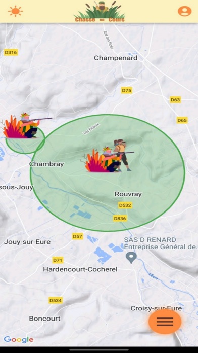 Chasse en Cours Screenshot
