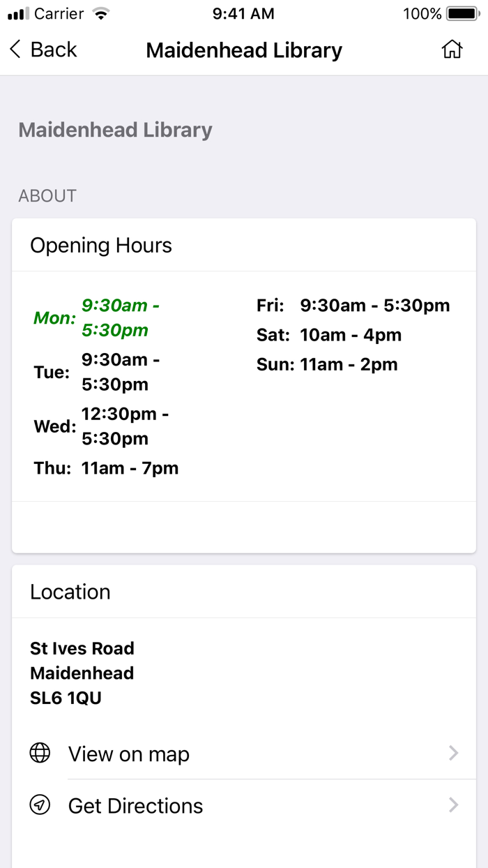 Windsor and Maidenhead Libraries