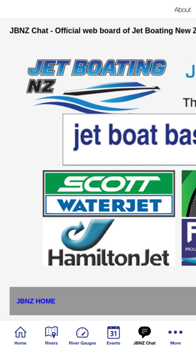 Jet Boating NZ (JBNZ) Live Screenshot