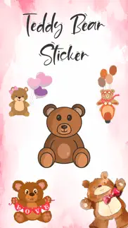 teddy bear day stickers iphone screenshot 1